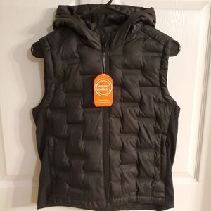 Wonder Nation Black Puffer Vest for Kids #68